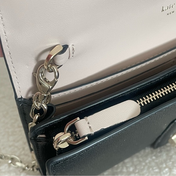kate spade Robyn Small Flap Chain Wallet Crossbody - Picture 11 of 13